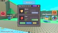Purchase tractor parts from the parts shop (Image via Roblox)